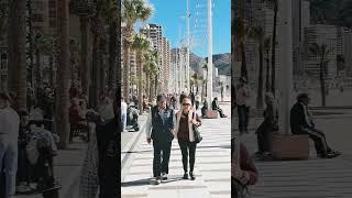 Benidorm  weather | 23th February 2024 #reels #4k #uk