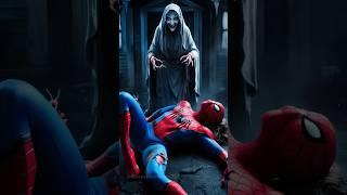 Spider-Man and Elsa Frozen VS Annabelle, Valak, Pannywise and Joker #spiderman #frozen #annabelle