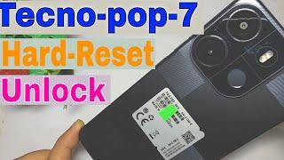 Tecno pop 7 hard reset  | All Tecno Latest Phone Hard Reset  | Tecno Bf6 Hard Reset Unlock