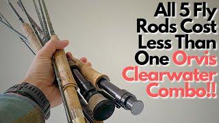 5 Cheap Fly Rods Worth Looking At!