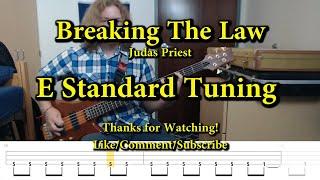 Breaking The Law - Judas Priest (Bass Cover with Tabs)