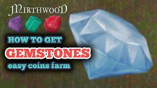 How to Get Gemstones in Mirthwood - Diamond, Amethyst, Emerald & Ruby Locations