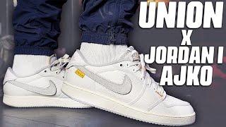 Union x Jordan AJKO 1 Low SP Canvas Neutral Grey Review and On Foot