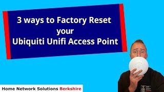 How To Factory Reset Your Ubiquiti Unifi Access Point In 3 Ways