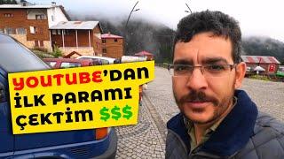 İLK YOUTUBE PARAM!  | ne kadar kazandım? 