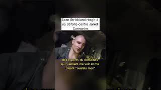 Sean Strickland réagit à sa défaite contre Jared Cannonier