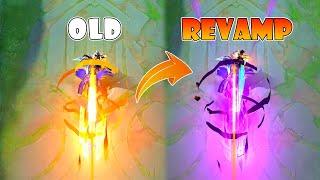 Granger Revamp Legendary Skin VS OLD Skill Effects