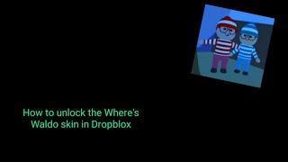 How to unlock the Where's Waldo skin in Dropblox