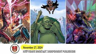 NEW COMIC BOOKS FROM INDEPENDENT PUBLISHERS  November 27, 2024