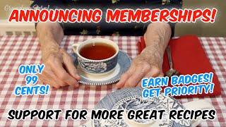 Grandma Feral YouTube Membership Announcement. Please Join Us!