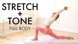 30 MIN PILATES YOGA WORKOUT | Full Body Stretch & Tone