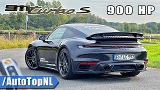 900HP PORSCHE 911 992 TURBO S REVIEW on AUTOBAHN by AutoTopNL