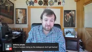 Charles Hoskingson on What is Cardano doing so the Stakepools dont get hacked