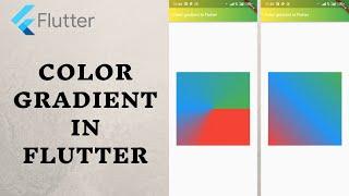 Color Gradient in Flutter