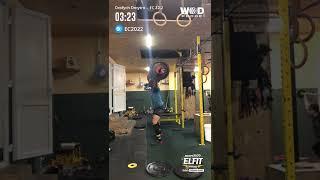 Dmytro Drofych. Elfit 2022 WOD 2