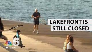 People Gather at Chicago Lakefront Despite Closure | NBC Chicago