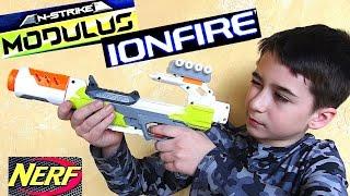 NERF N-Strike Modulus IonFire Blaster with Robert-Andre!