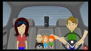 Jett the vyonder2k10 Rosie misbehaving on a road trip gets grounded enjoy my videos of me bye 