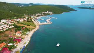 Urla Özbek Akkum'da Satılık Deniz ve Doğa Manzaralı Tapulu Parseller! Kooperatif Değildir!!!