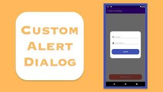 ️ Красивый диалог - Custom Alert Dialog | Java/Android Studio 