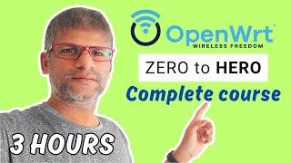 27d OpenWRT Complete Course | 3 Hours | from ZERO to HERO #education #openwrt #wifi #training #free