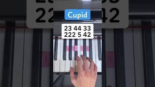 Cupid (Piano Tutorial) #TikTok