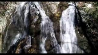 Hantara Waterfalls in Phini by Cyprus from Above