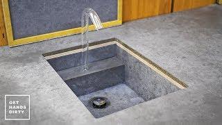 How to Make a Sink, Countertop, Tap and Water System // Studio Kitchen - Ep. 3