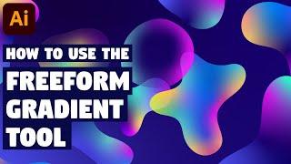 FREEFORM GRADIENT Tool | Illustrator CC tutorial (New Feature 2019)