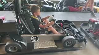 Javie lents Jr first gokart drive 2020