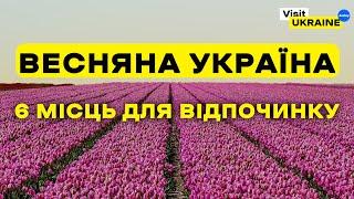 ВЕСНЯНА УКРАЇНА ️ 6 МІСЦЬ ДЛЯ ВІДПОЧИНКУ ВІД VISIT UKRAINE