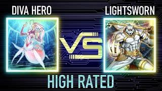 Diva Hero vs Lightsworn | High Rated | Edison Format | Dueling Book