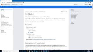 Download and import Google Mobile Ads Unity Plugin