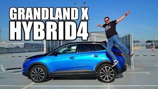 Opel Grandland X Hybrid4 - 300 hp AWD PHEV SUV (ENG) - Test Drive and Review