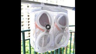 2PCS Laundry Shoes Bags Organizer Portable Laundry Washing Bags New