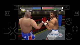 Knockout kings 2001 ps1 game Butter bean vs David Tua who wins?