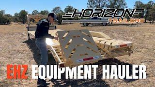 Reviewing the EHZ Equipment Hauler | Horizon Trailers