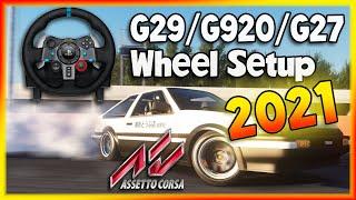 Logitech G29/G923 setup guide for Assetto Corsa 2021