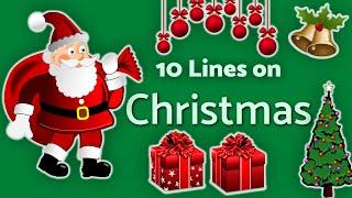 Christmas - 10 Lines on Christmas | TeachMeYT