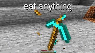 Minecraft, But You Can Eat Any Item..