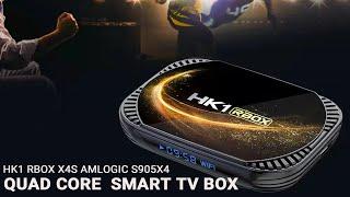 HK1 RBOX X4S Amlogic S905X4 Quad Core  Smart TV Box