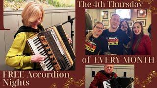 FREE Accordion Nights at Austrian Village 4th Thursday of Every Month