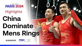 China Take Gold and Silver  in Men's Rings Gymnastics #Paris2024 