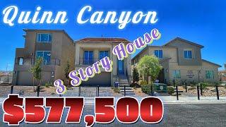 American West Las Vegas Homes - Paloverde - Quinn Canyon - 3 Story House Las Vegas