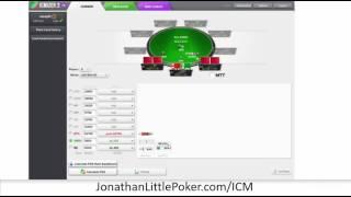 Jonathan Little uses ICMizer to analyze a hand from the 2015 WSOP Main Event