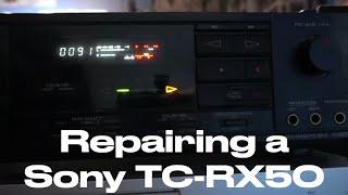 It's a Sony... but not a good one - Repairing a Sony TC-RX50