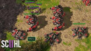 MARU's ULTIMATE TERRAN PUSH - Starcraft 2: Maru vs. Reynor