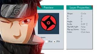 Bonk.io - Shisui uchiha mangekyou sharingan Skin