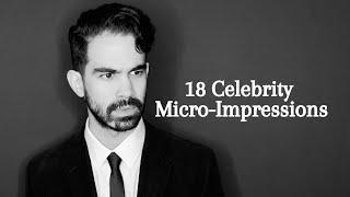 18 Celebrity Micro-Impressions with Alexander Ferguson | Inspired by Vanity Fair