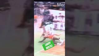 Larry Bird Hustled Until the Day he Retired from Celtics #celticscity